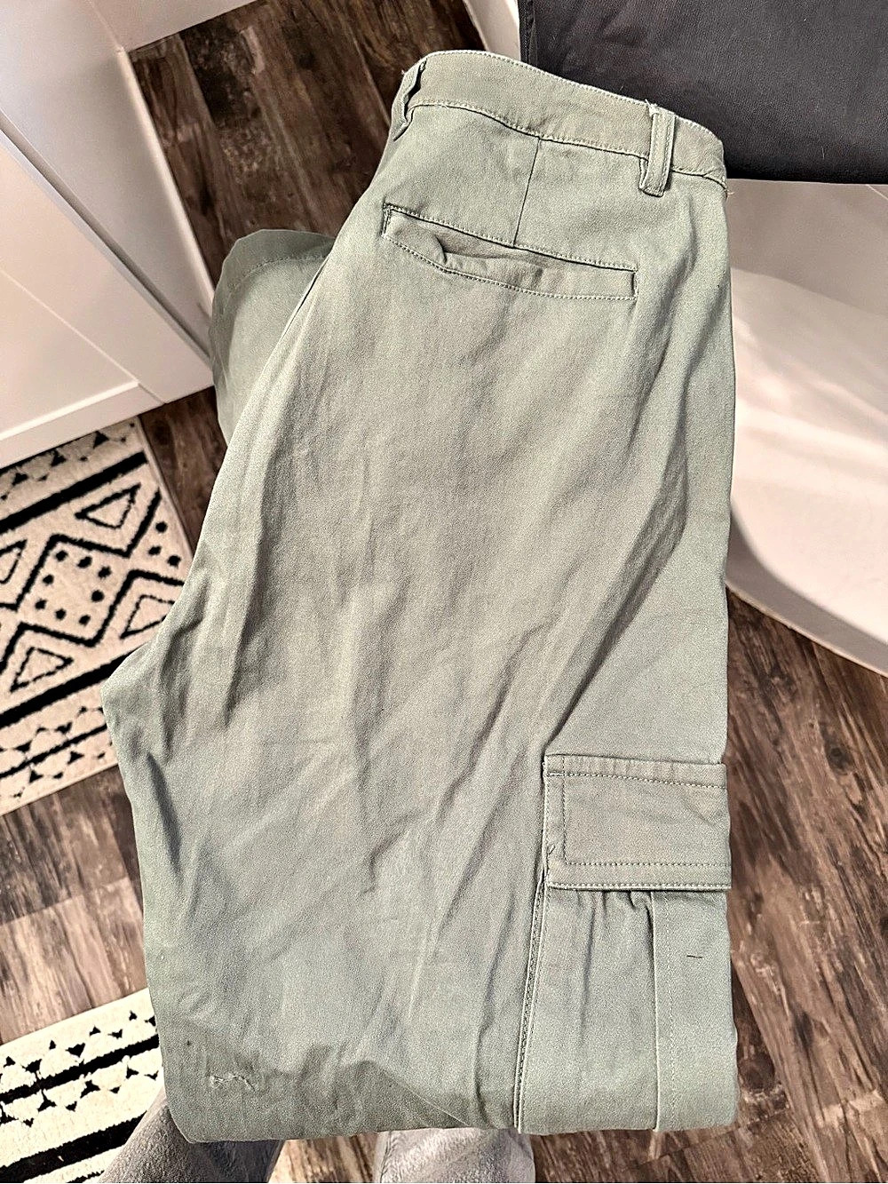 YoungLA Model 627 Convoy Cargo Pants Green Waist 36